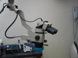 An eendodontic microscope allows our endodontists to...